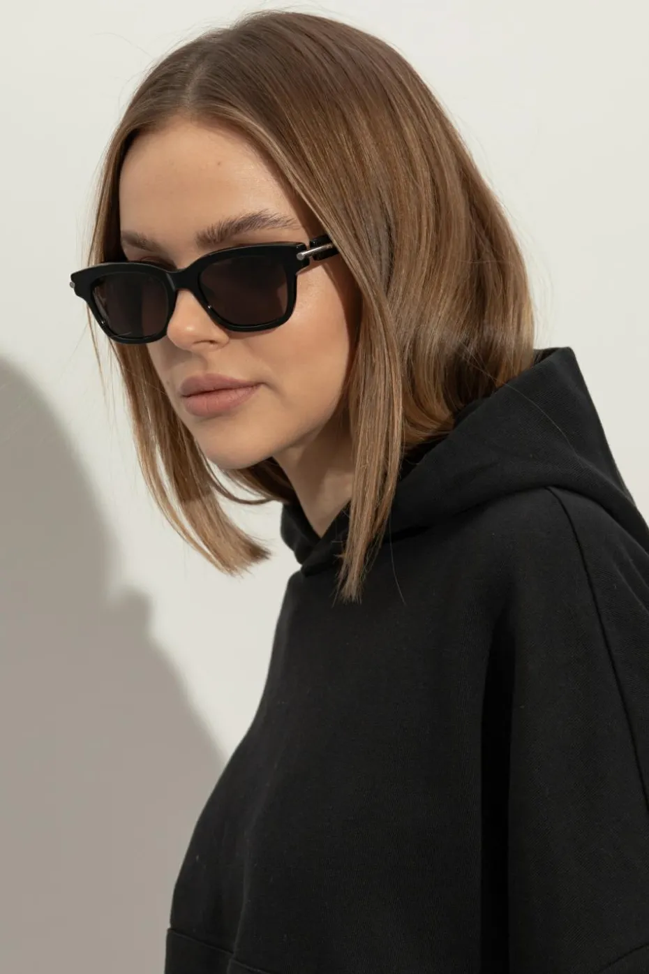 Alexander McQueen BLACK Sunglasses