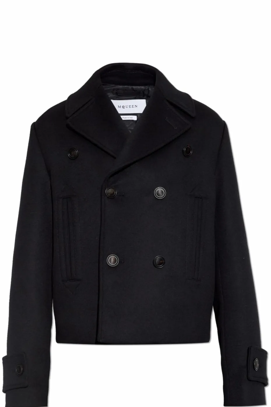 Alexander McQueen BLACK Short coat