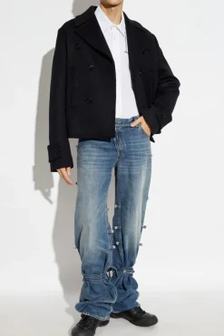 Alexander McQueen BLACK Short coat