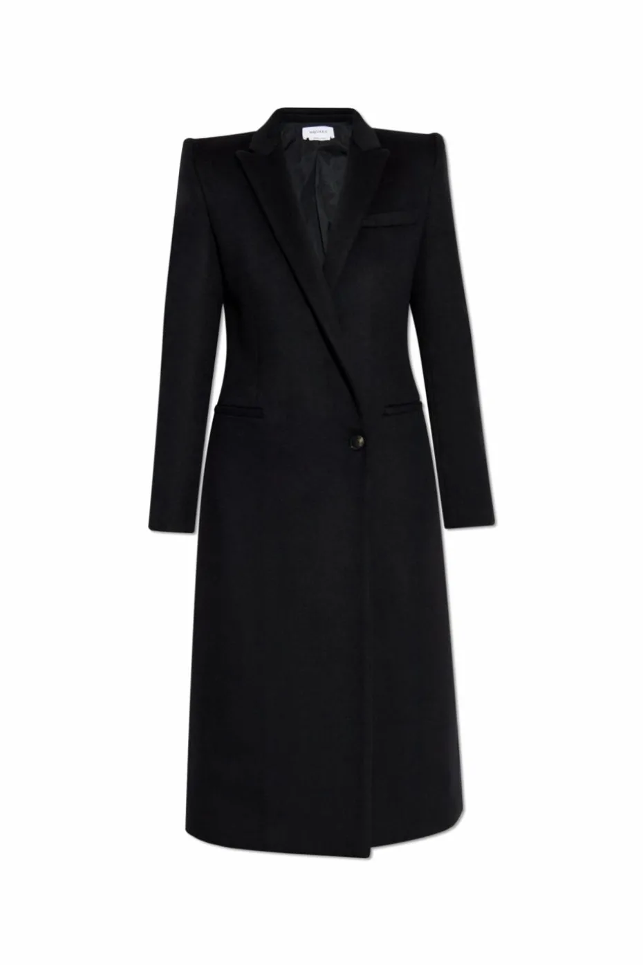 Alexander McQueen BLACK Wool Coat