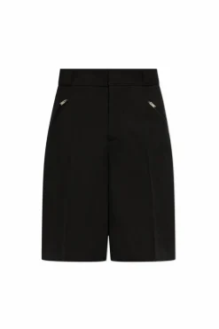 Alexander McQueen BLACK Wool shorts