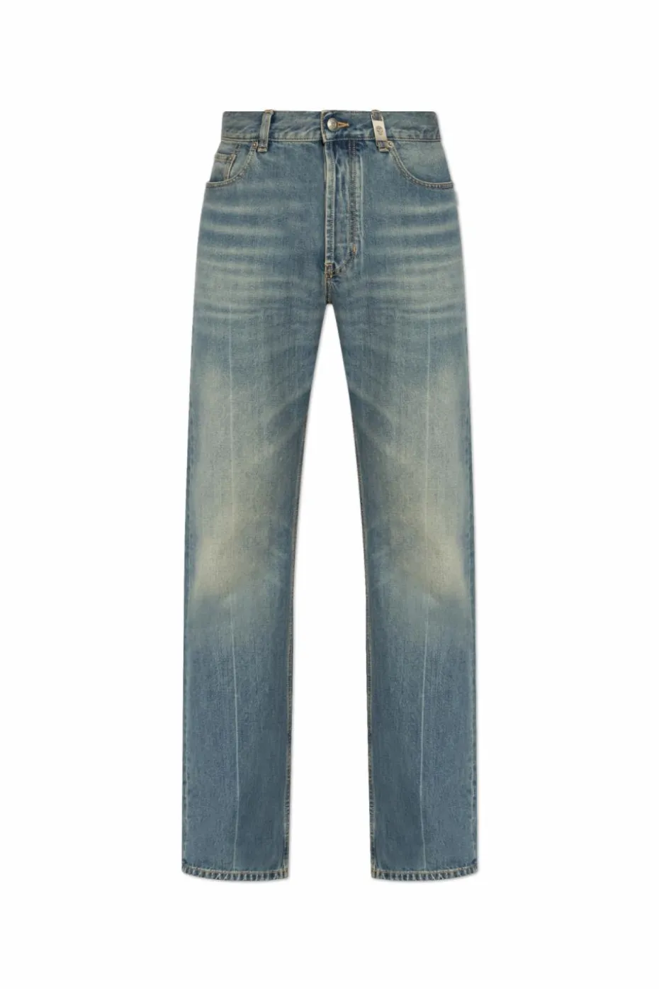 Alexander McQueen BLUE Jeans with logo