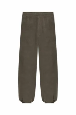 Alexander McQueen BROWN Logo pants