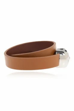 Alexander McQueen BROWN Leather bracelet