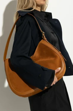Alexander McQueen BROWN Shoulder bag ‘T-Bar`