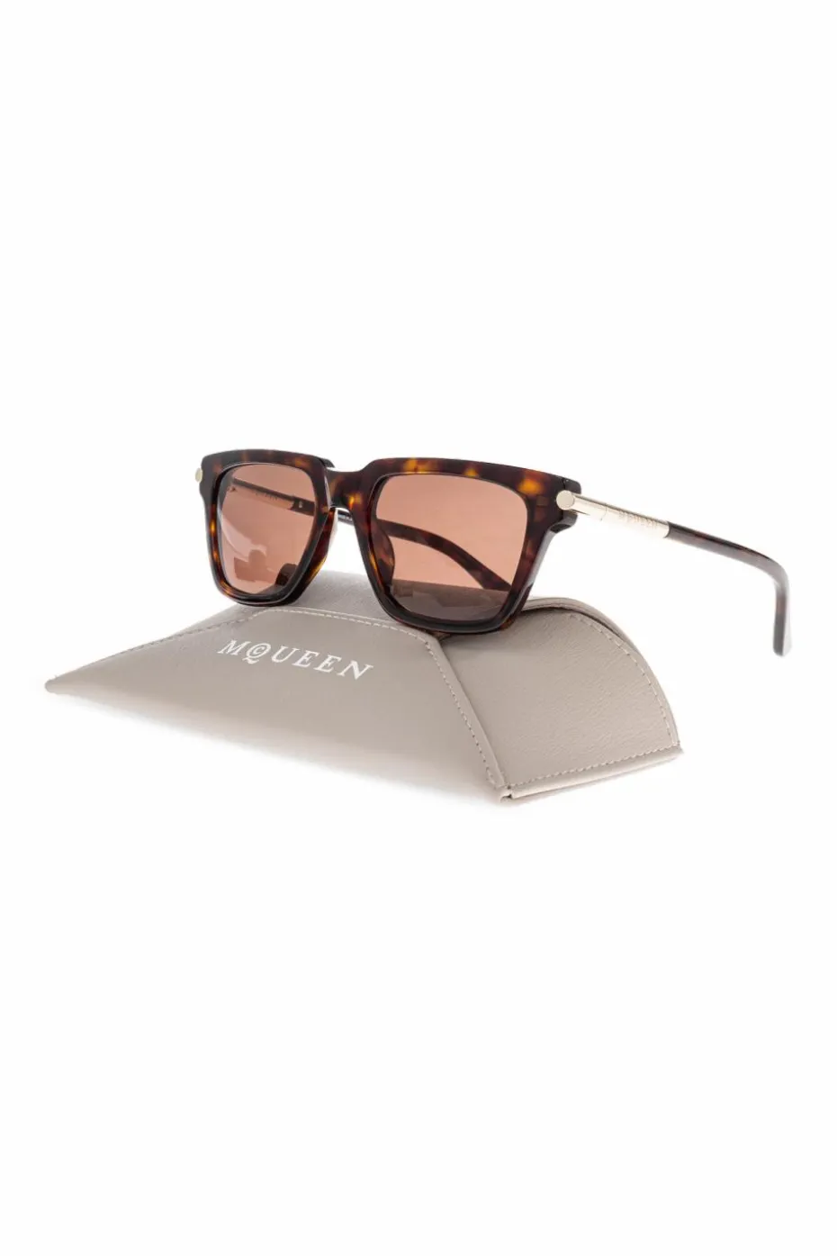 Alexander McQueen BROWN Sunglasses