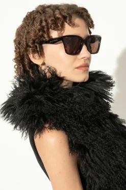 Alexander McQueen BROWN Sunglasses