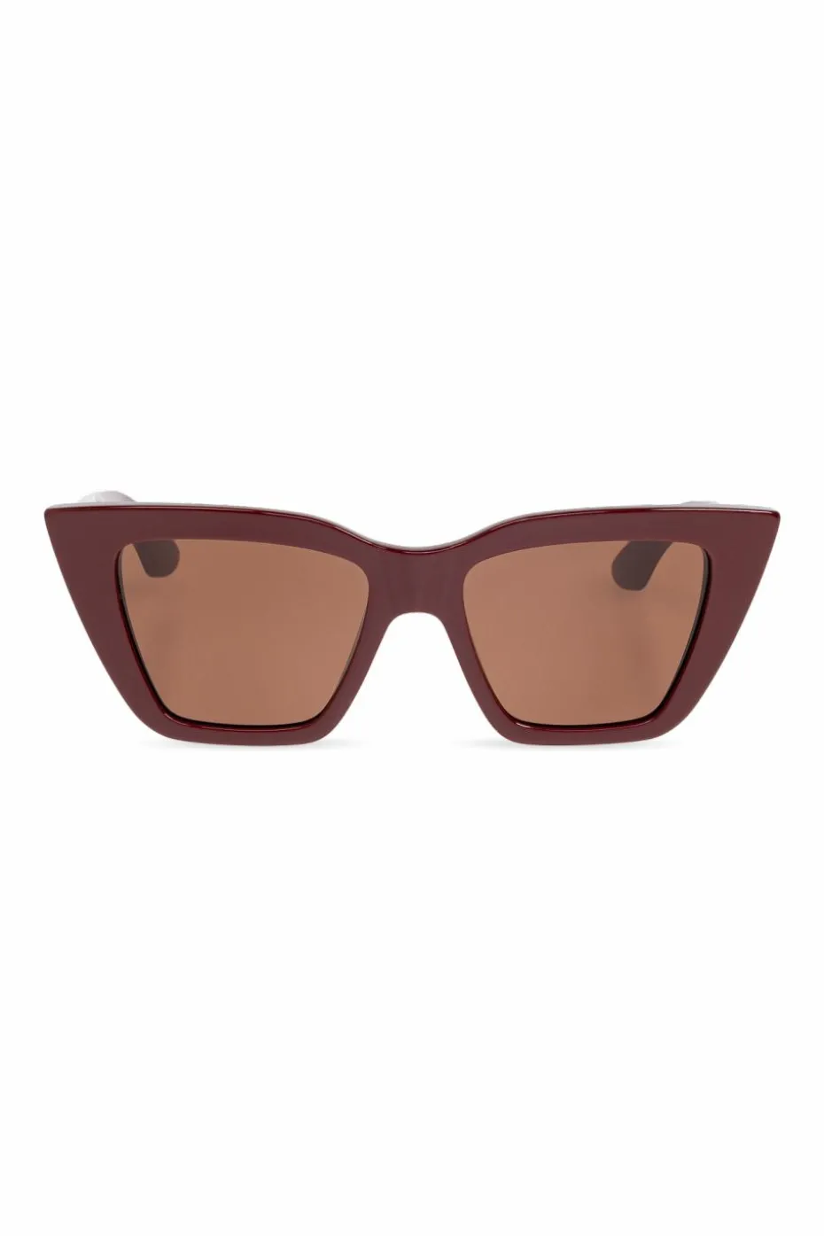 Alexander McQueen BURGUNDY Sunglasses