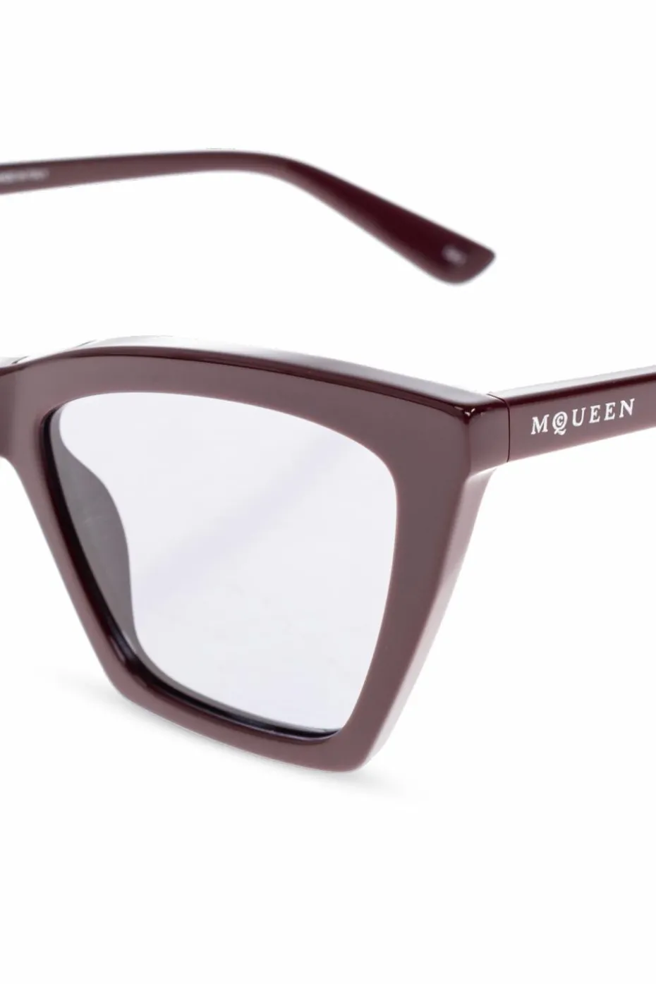 Alexander McQueen BURGUNDY Sunglasses