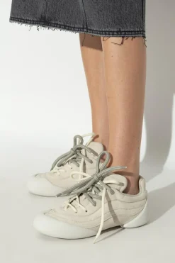 Alexander McQueen cream Sneakers Flexion