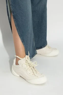 Alexander McQueen cream Sneakers Flexion
