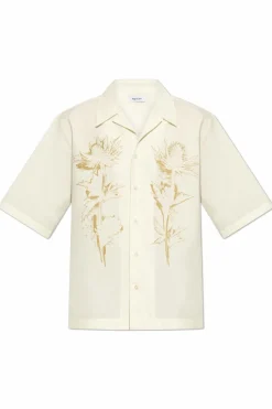 Alexander McQueen cream Shirt with print
