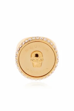 Alexander McQueen GOLD Brass ring