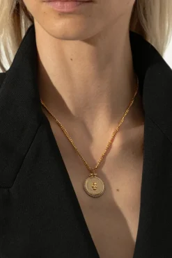 Alexander McQueen GOLD Logo Necklace