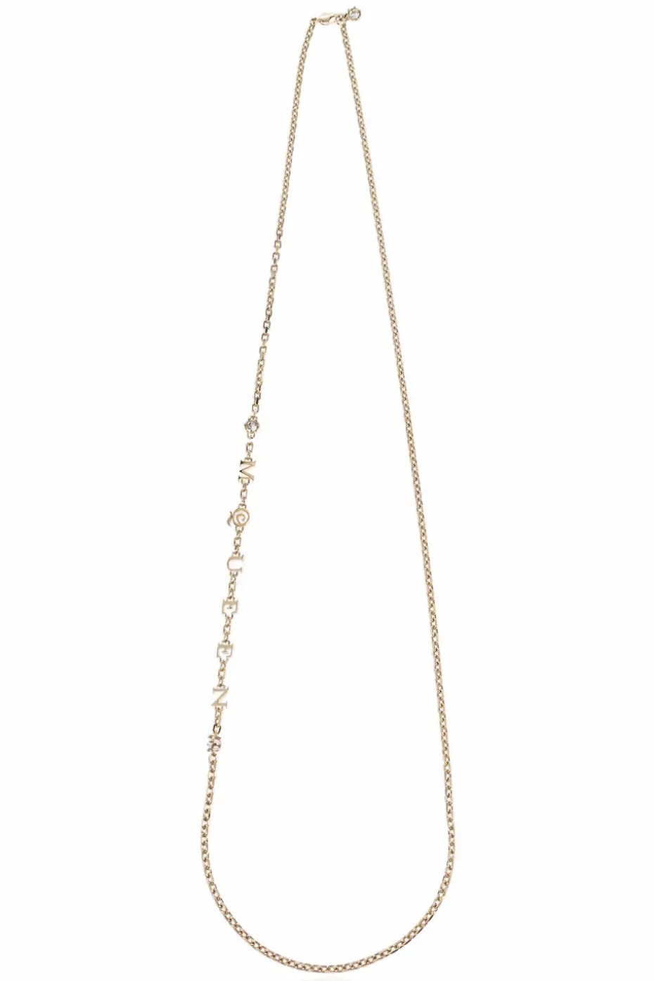 Alexander McQueen GOLD Necklace with logo