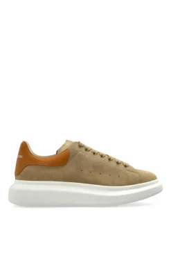 Alexander McQueen GREEN Leather sports shoes