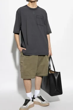 Alexander McQueen GREEN Pants with pockets