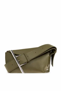 Alexander McQueen GREEN Shoulder Bag T-Bar Sling