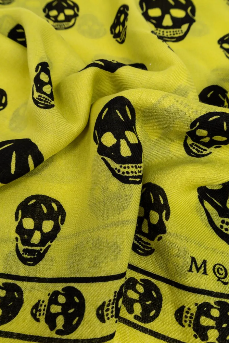 Alexander McQueen GREEN Wool Scarf