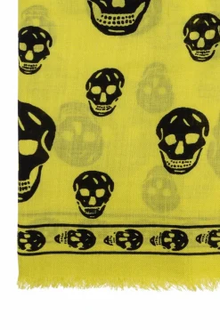 Alexander McQueen GREEN Wool Scarf