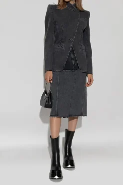 Alexander McQueen GREY Denim Jacket