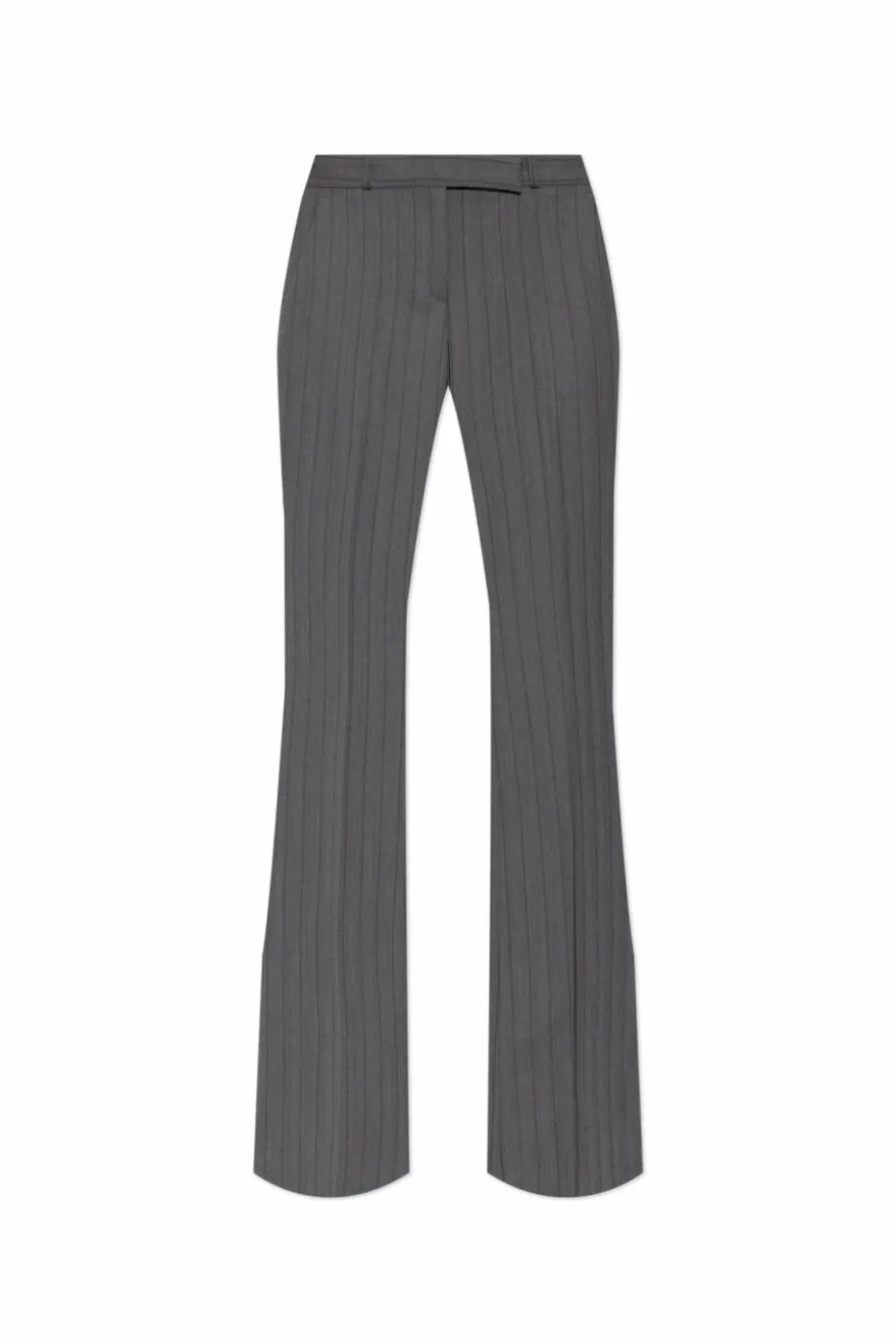 Alexander McQueen GREY Herringbone pattern trousers