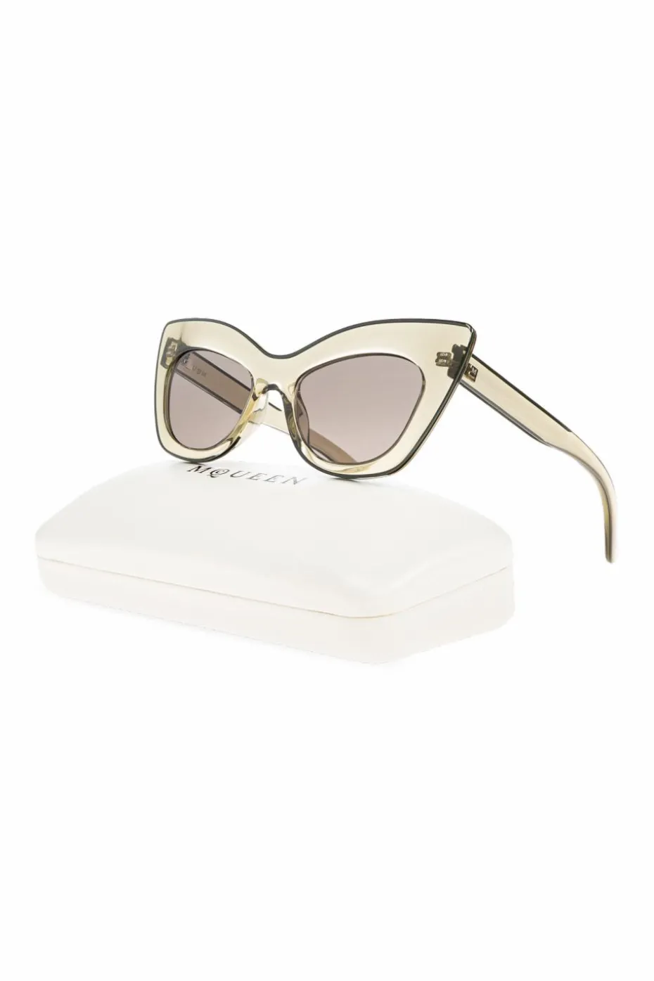 Alexander McQueen GREY Sunglasses