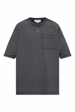 Alexander McQueen GREY T-shirt with logo