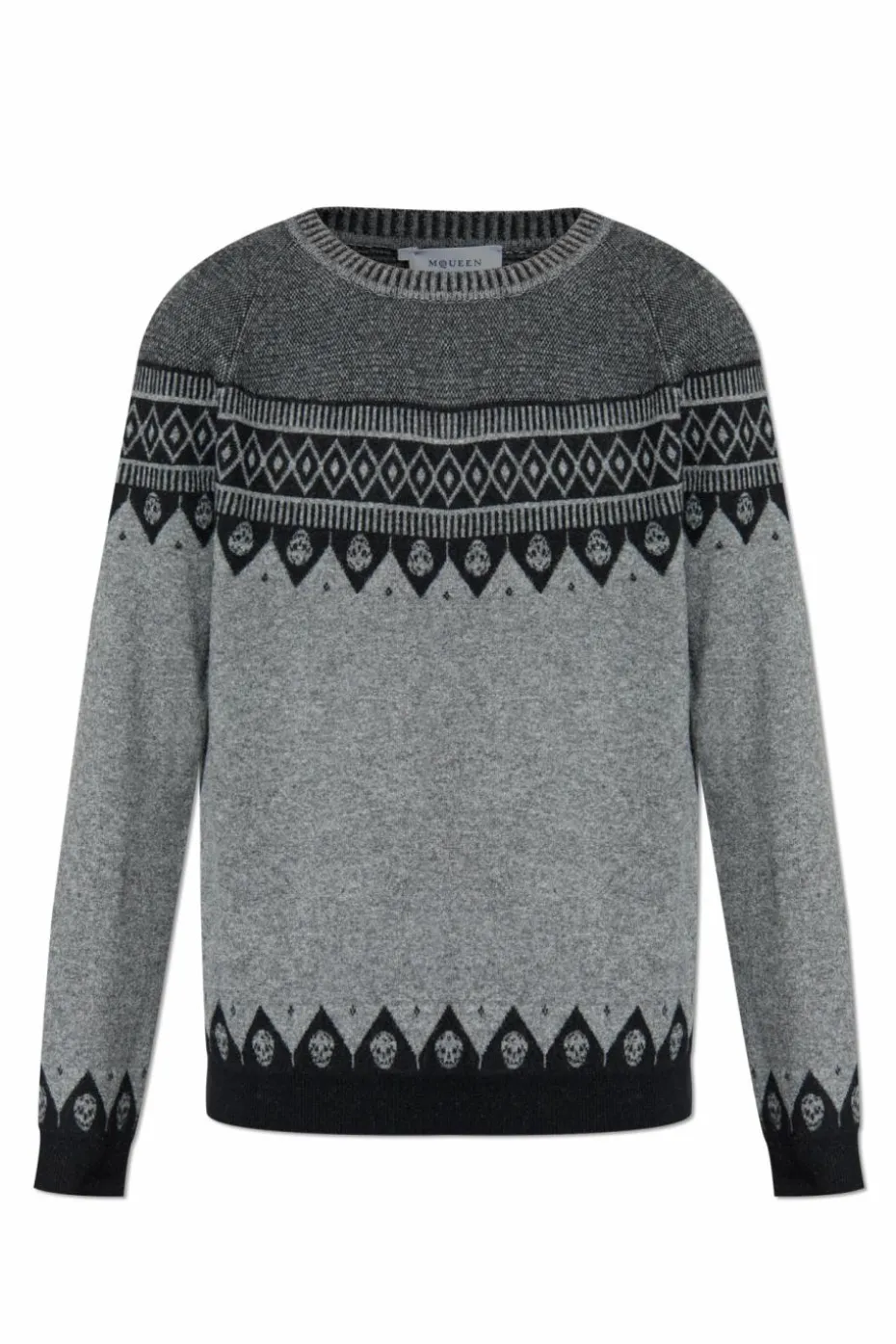 Alexander McQueen GREY Wool sweater