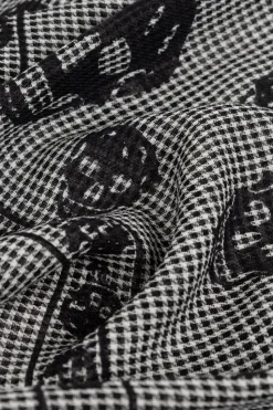 Alexander McQueen GREY Wool scarf
