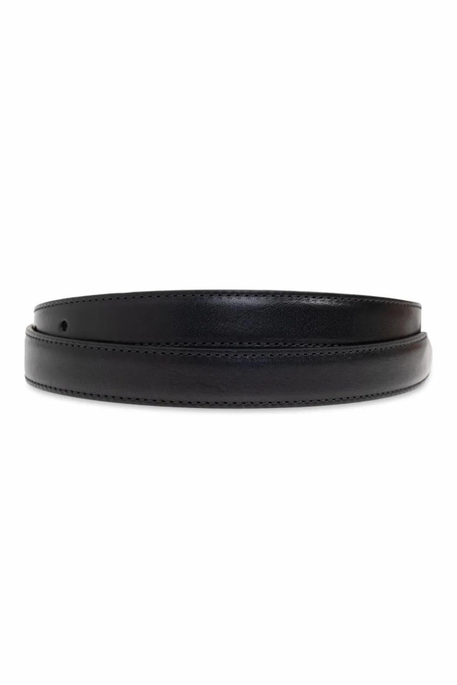 Alexander McQueen NAVY BLUE Leather belt