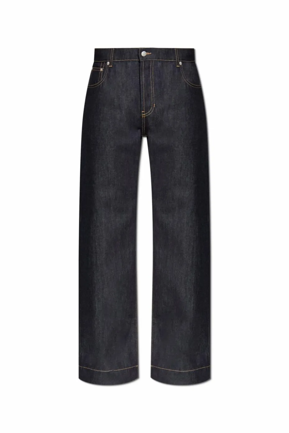 Alexander McQueen NAVY BLUE Straight-leg jeans