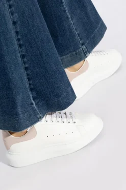 Alexander McQueen PINK Sneakers with logo