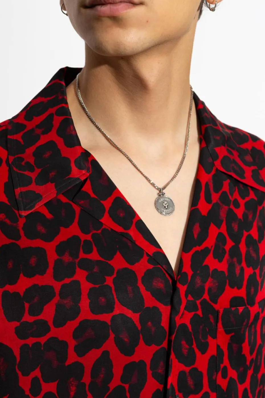 Alexander McQueen SILVER Pendant Necklace