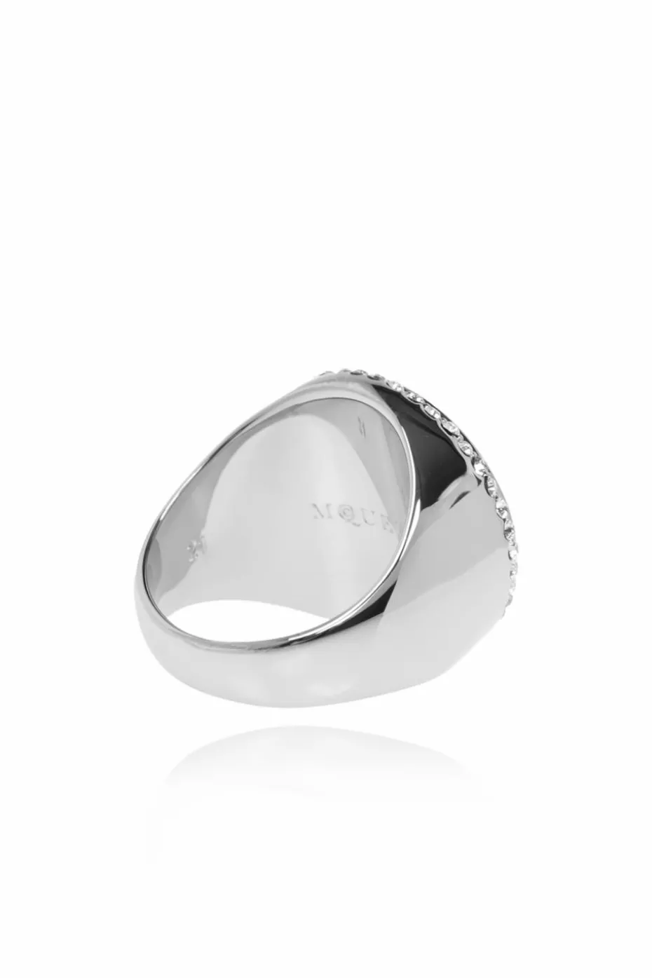 Alexander McQueen SILVER Brass ring