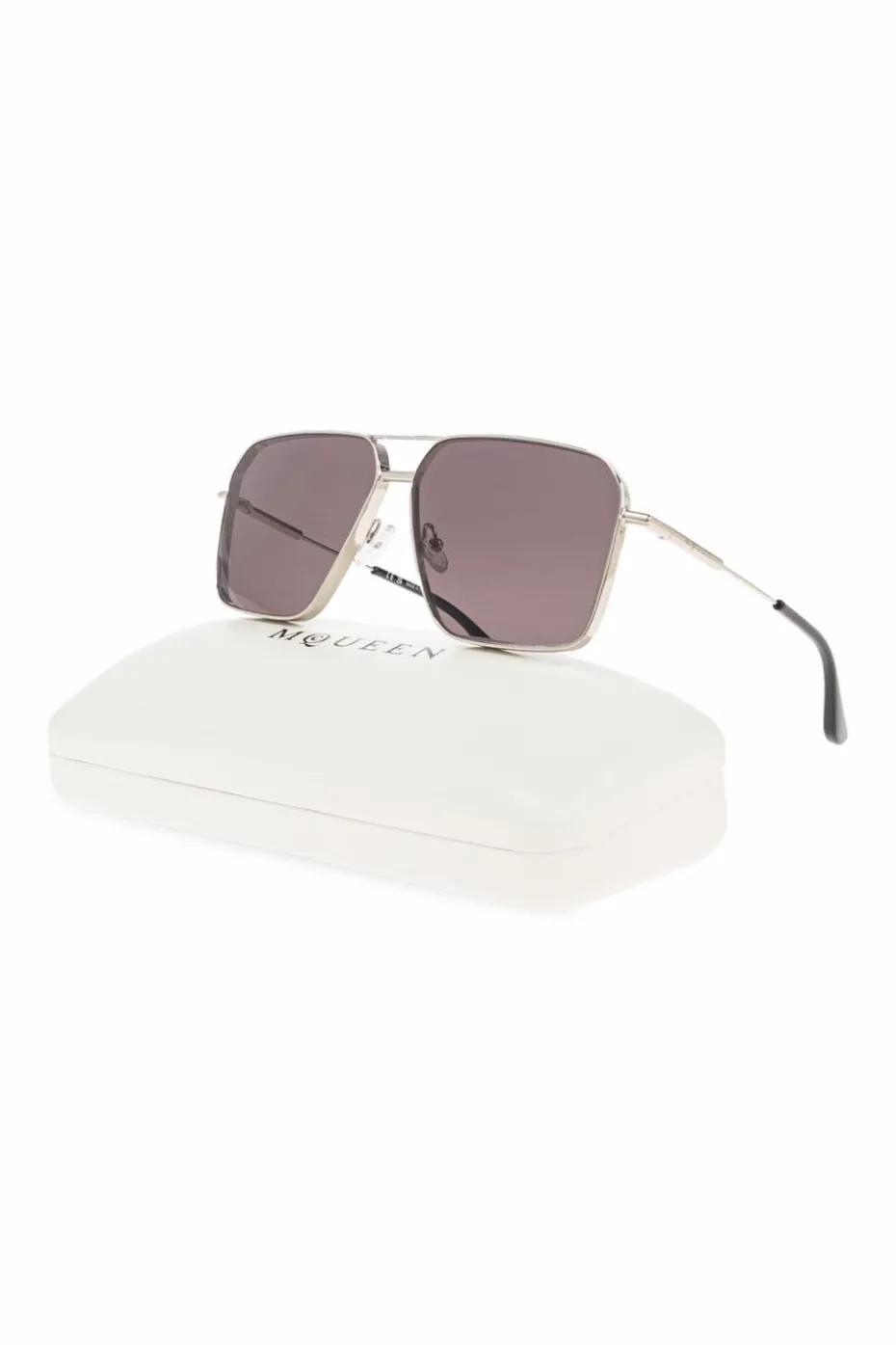 Alexander McQueen SILVER Sunglasses