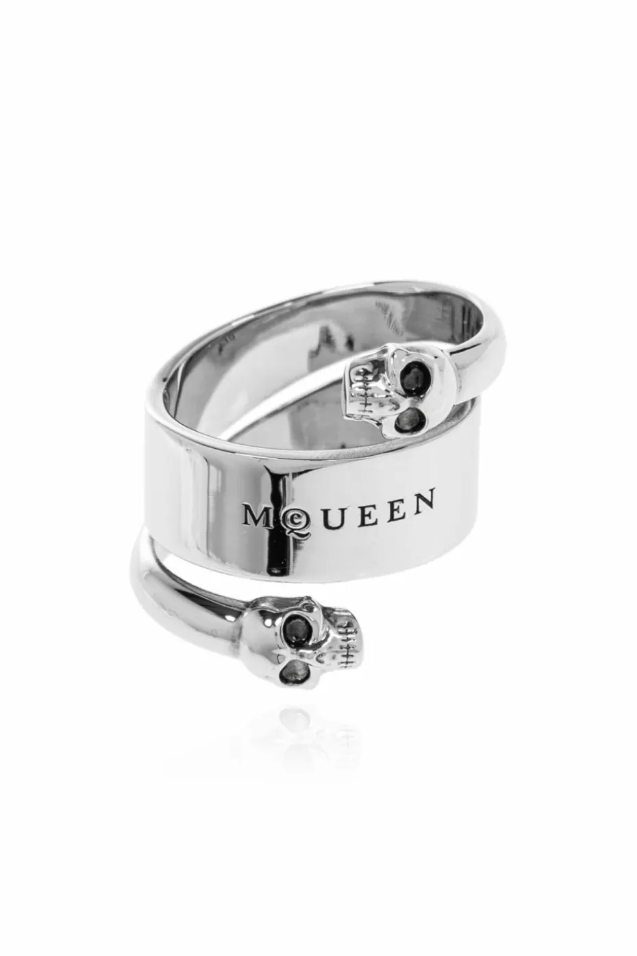 Alexander McQueen SILVER Brass ring