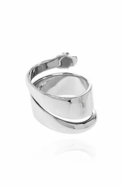 Alexander McQueen SILVER Brass ring