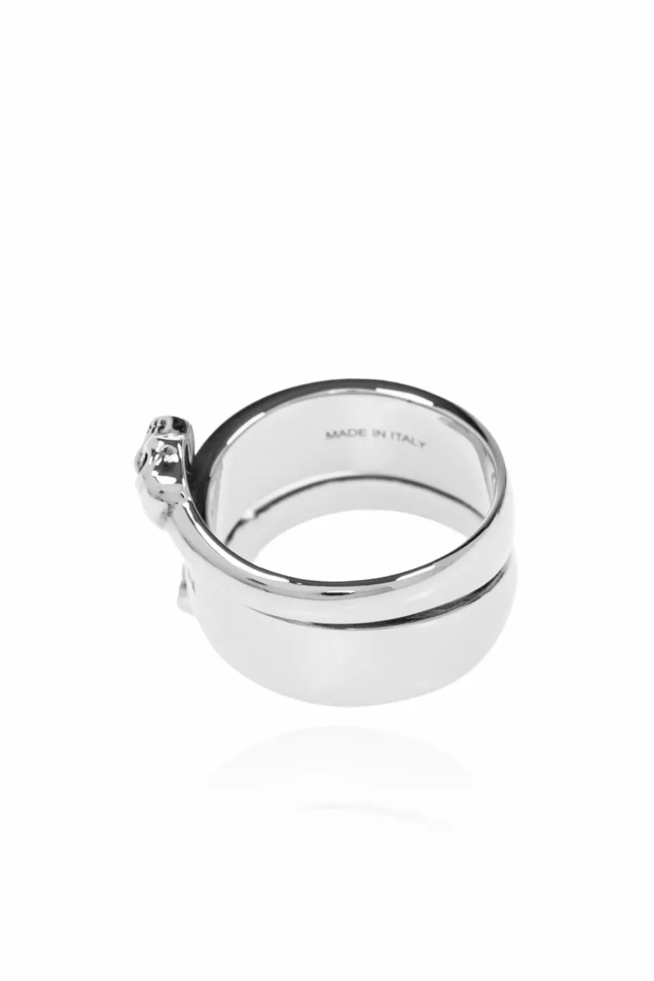 Alexander McQueen SILVER Brass ring