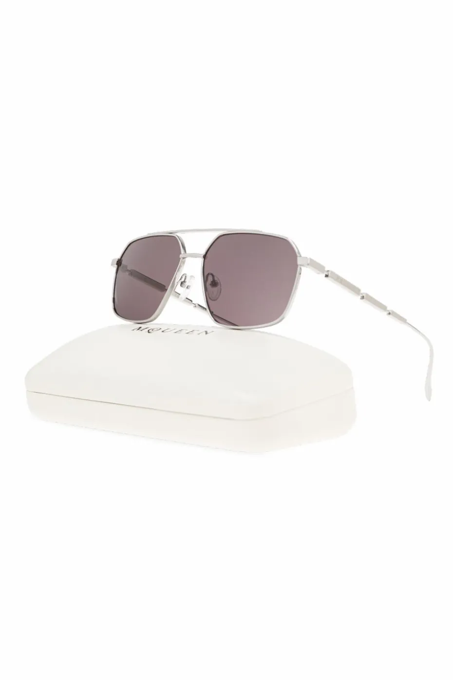 Alexander McQueen SILVER Sunglasses