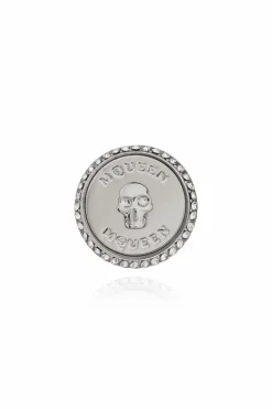 Alexander McQueen SILVER Single Earring