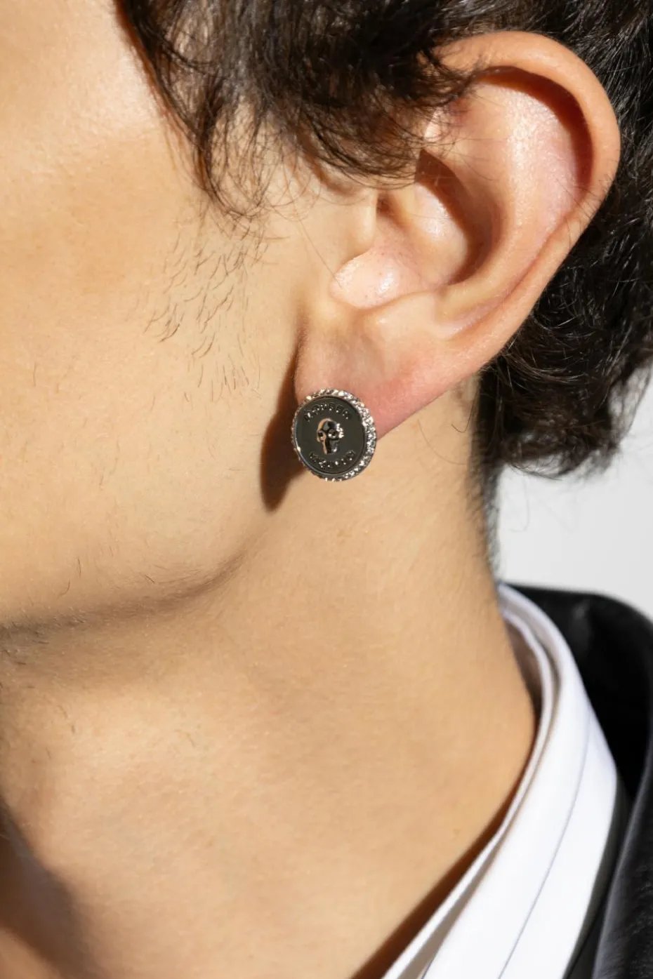 Alexander McQueen SILVER Single Earring