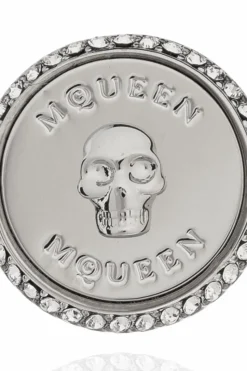Alexander McQueen SILVER Single Earring