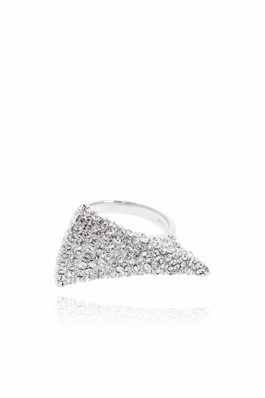 Alexander McQueen SILVER Brass ring