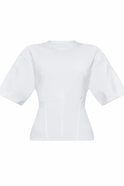 Alexander McQueen WHITE Crew neck T-shirt