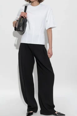 Alexander McQueen WHITE Crew neck T-shirt