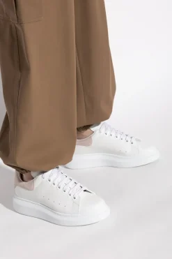 Alexander McQueen WHITE Leather sports shoes