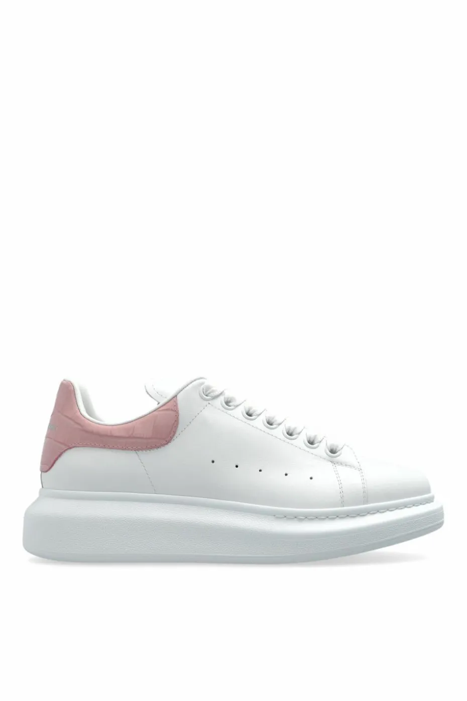 Alexander McQueen WHITE Leather sports shoes