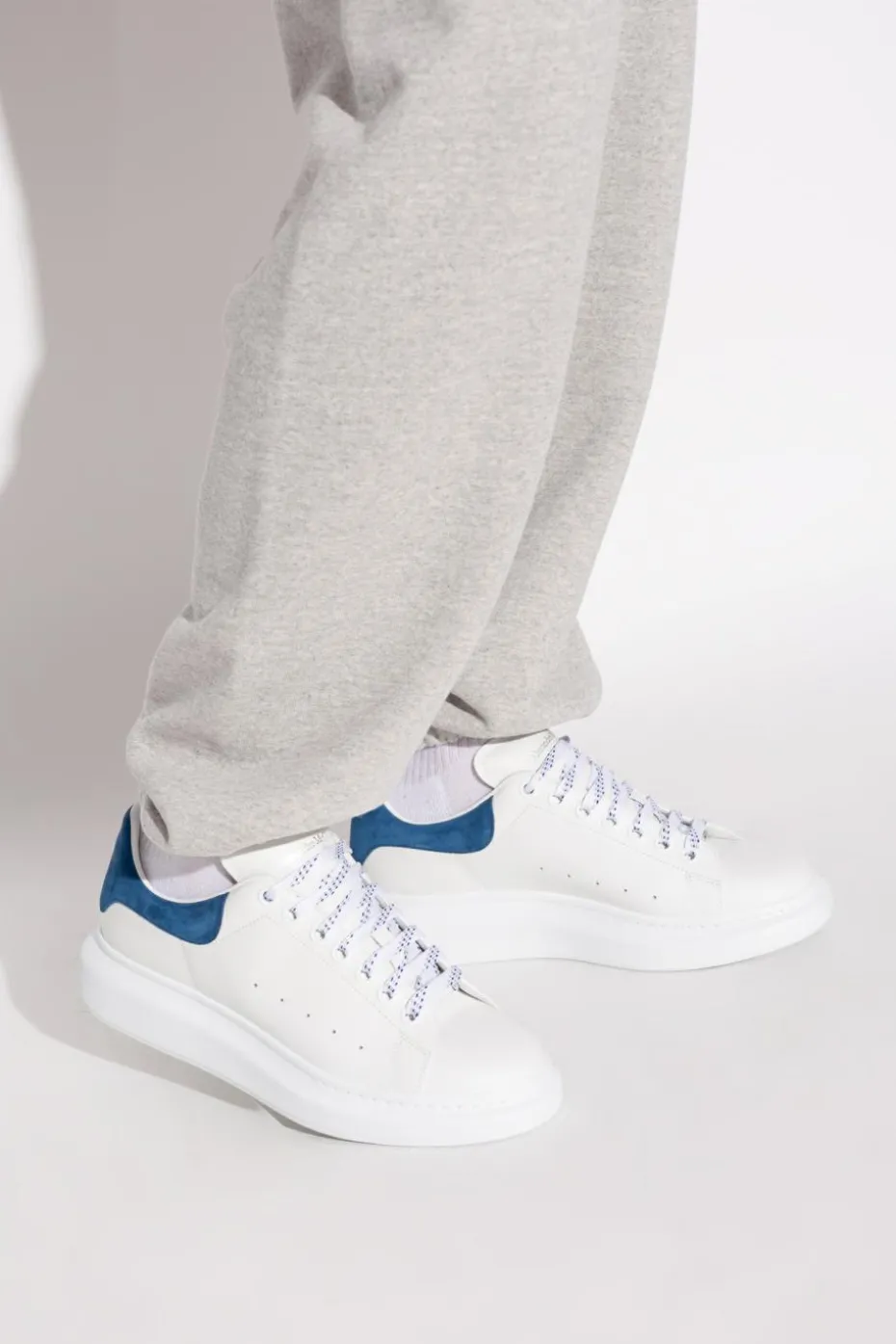 Alexander McQueen WHITE Leather sports shoes