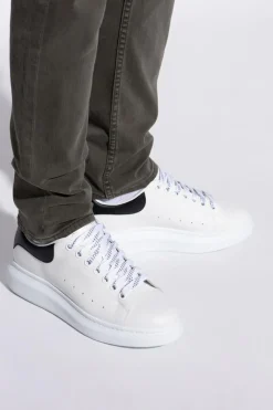 Alexander McQueen WHITE Leather sports shoes